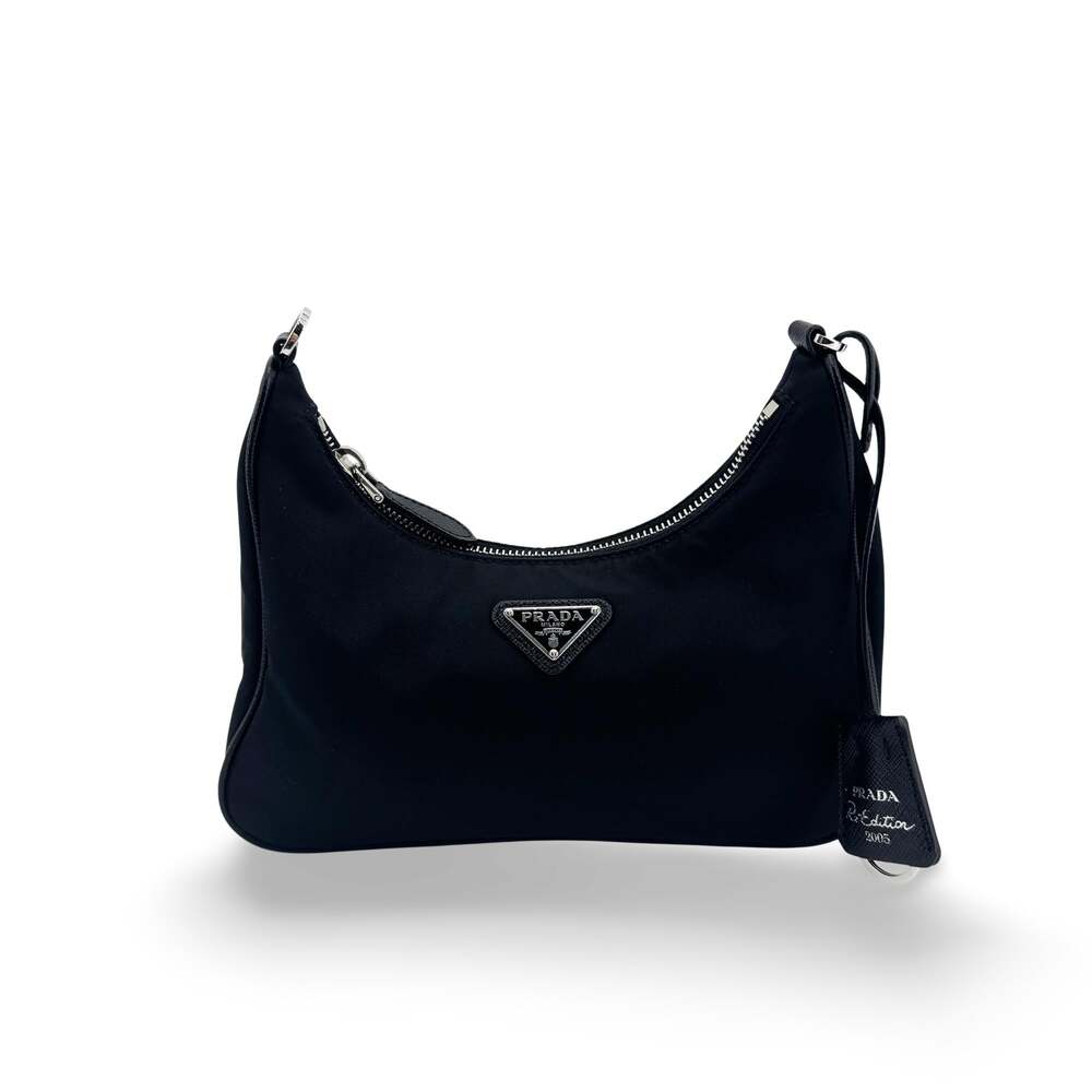 Prada Re-Edition Re-Ylon Mini Bag Black #358999P89B